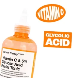 Tónico Facial com 5% de Ácido Glicólico e Vitamina C