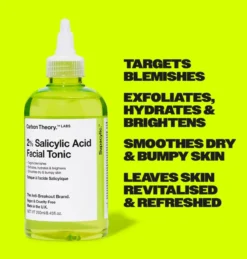 Tónico Facial com 2% de Ácido Salicílico