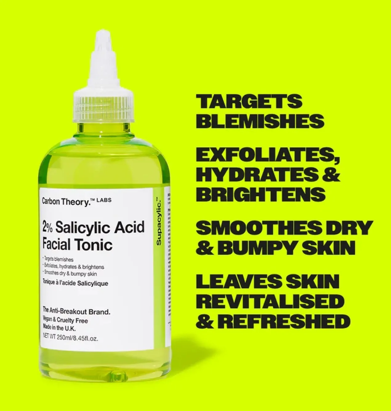 Tónico Facial com 2% de Ácido Salicílico
