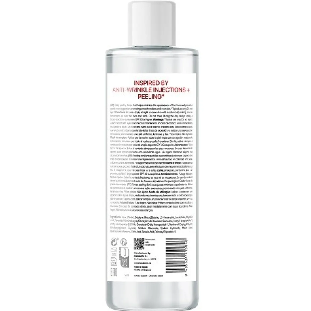 Tónico-Peeling Diário com AHAs e 7 Péptidos BTx7 Lift