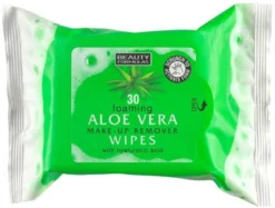 Toalhitas desmaquilhantes com aloé vera