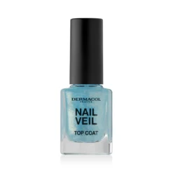 Top Coat 3 em 1 com Brilho Nail Veil Sparkling Ocean
