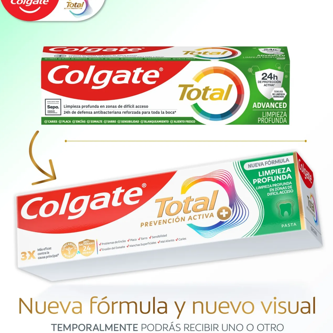 Total Advanced Limpeza Profunda Pasta de Dentes