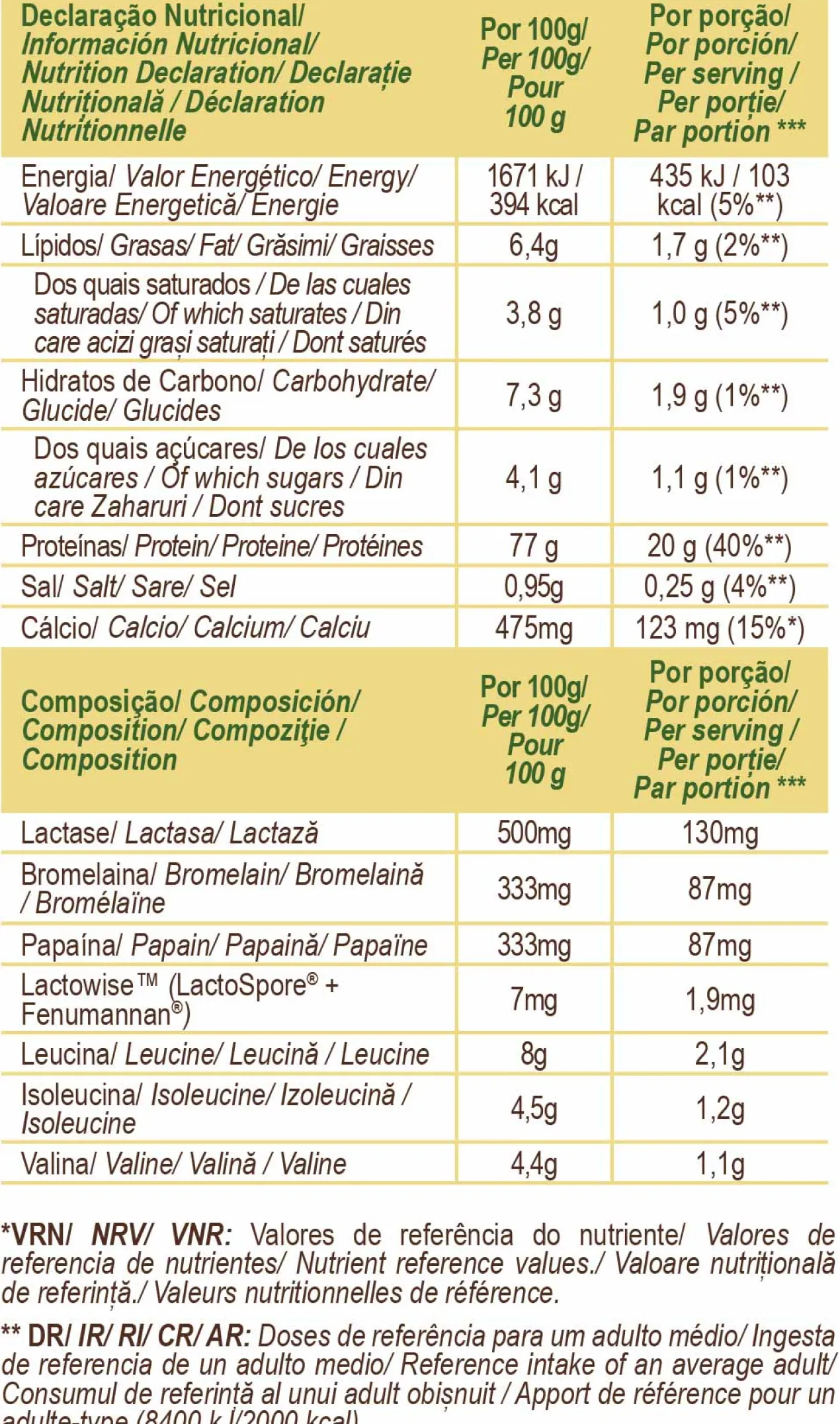 Total Whey Vanilla