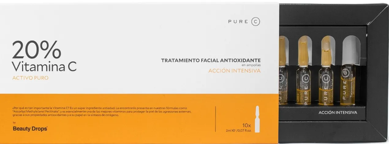 Tratamento Antioxidante Pure C Ampolas 20% Vitamina C