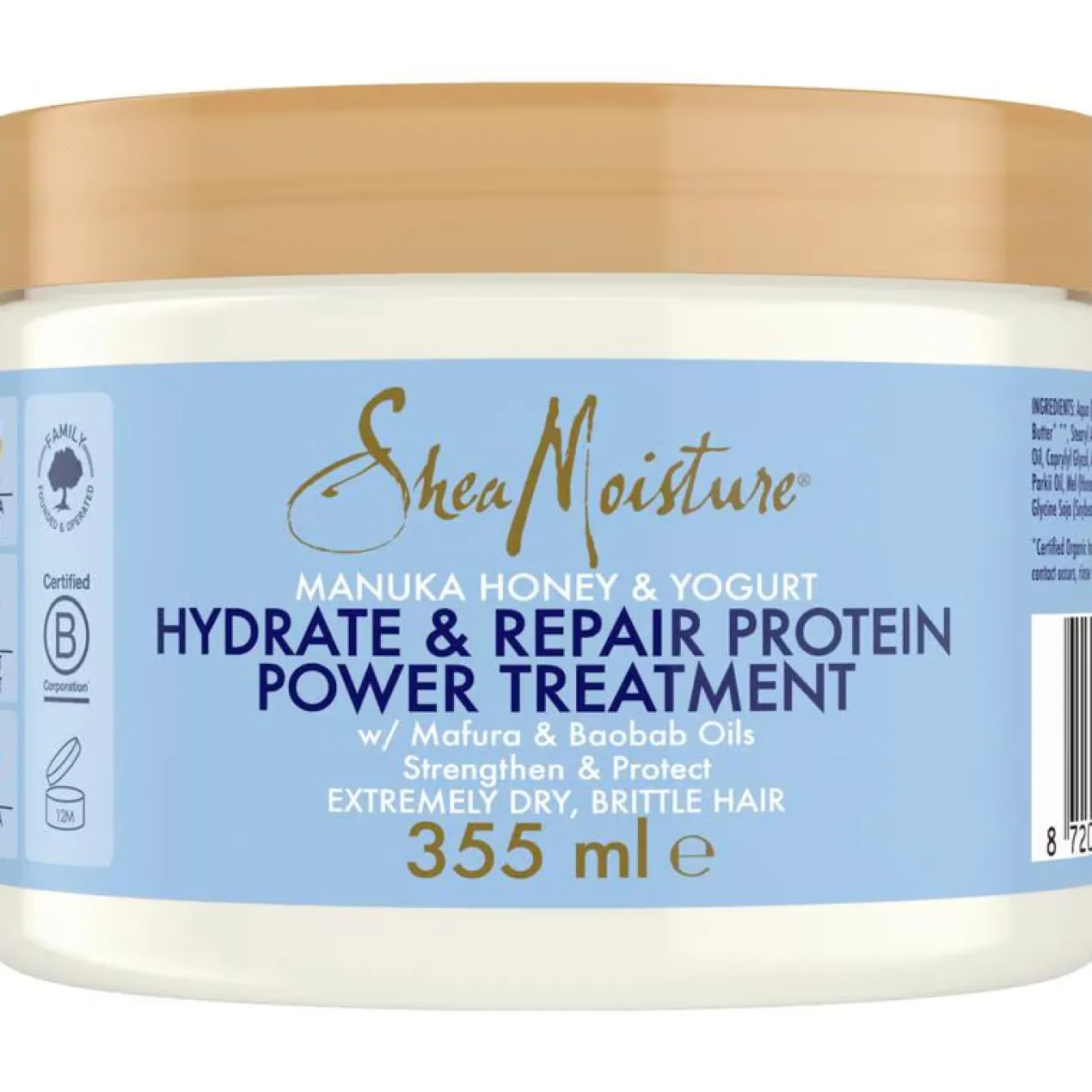 Tratamento Reparador e Hidratante de Mel de Manuka & Iogurte