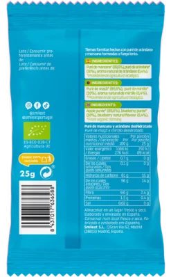 Triboo Snack de Mirtilos Ecológico