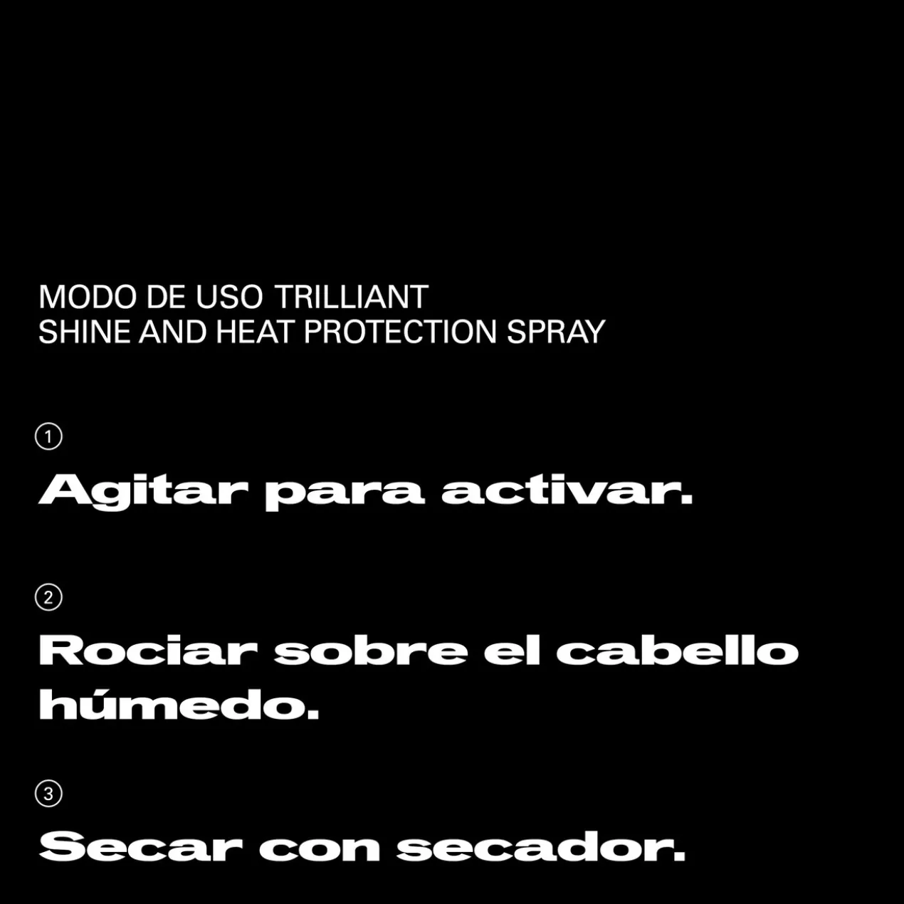 Trilliant Spray de Brilho e Proteção para o Cabelo