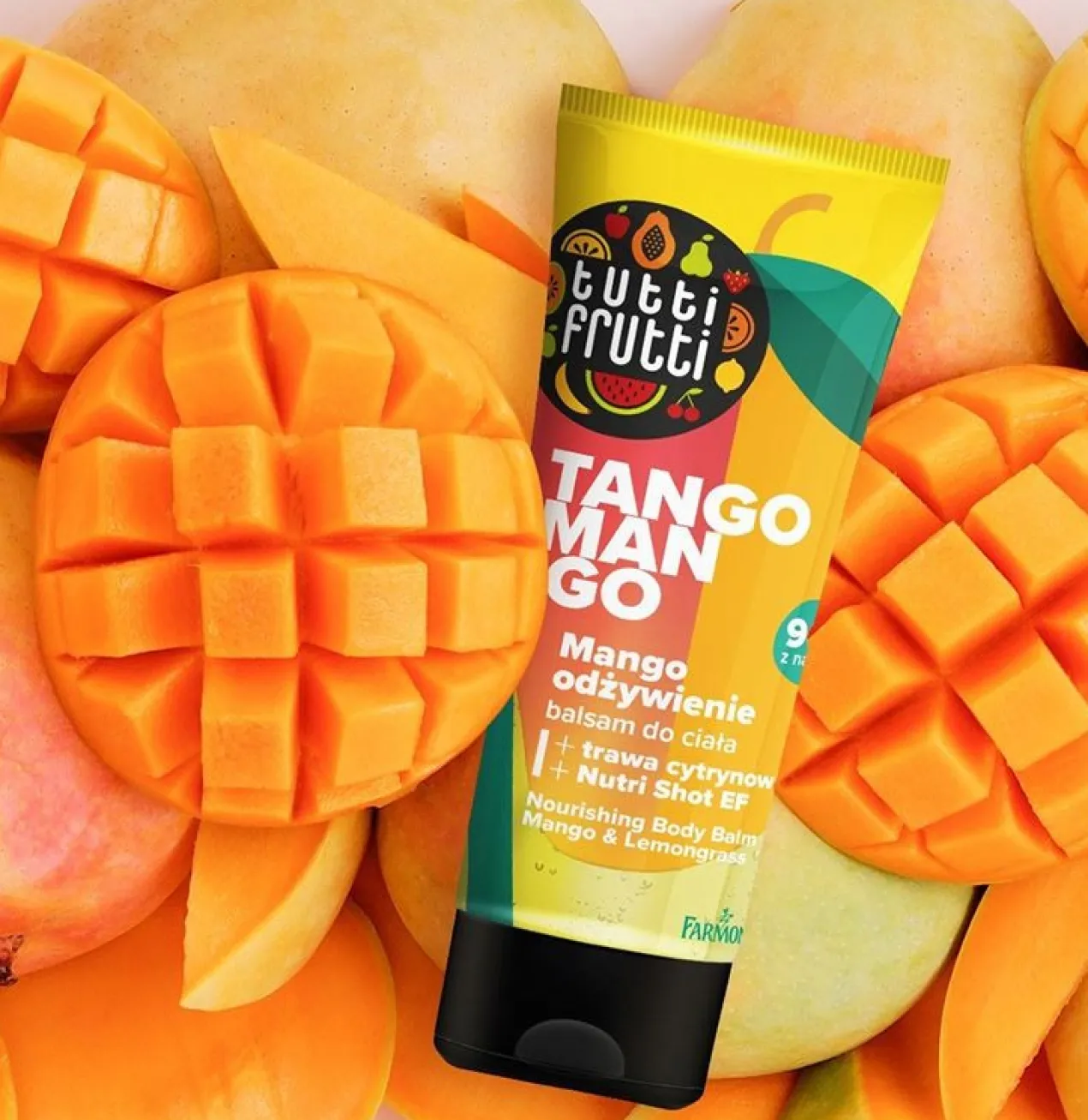 Tutti Frutti Bálsamo corporal Manga e Erva Limão