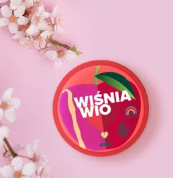 Tutti frutti cereja e baunilha esfoliante corporal