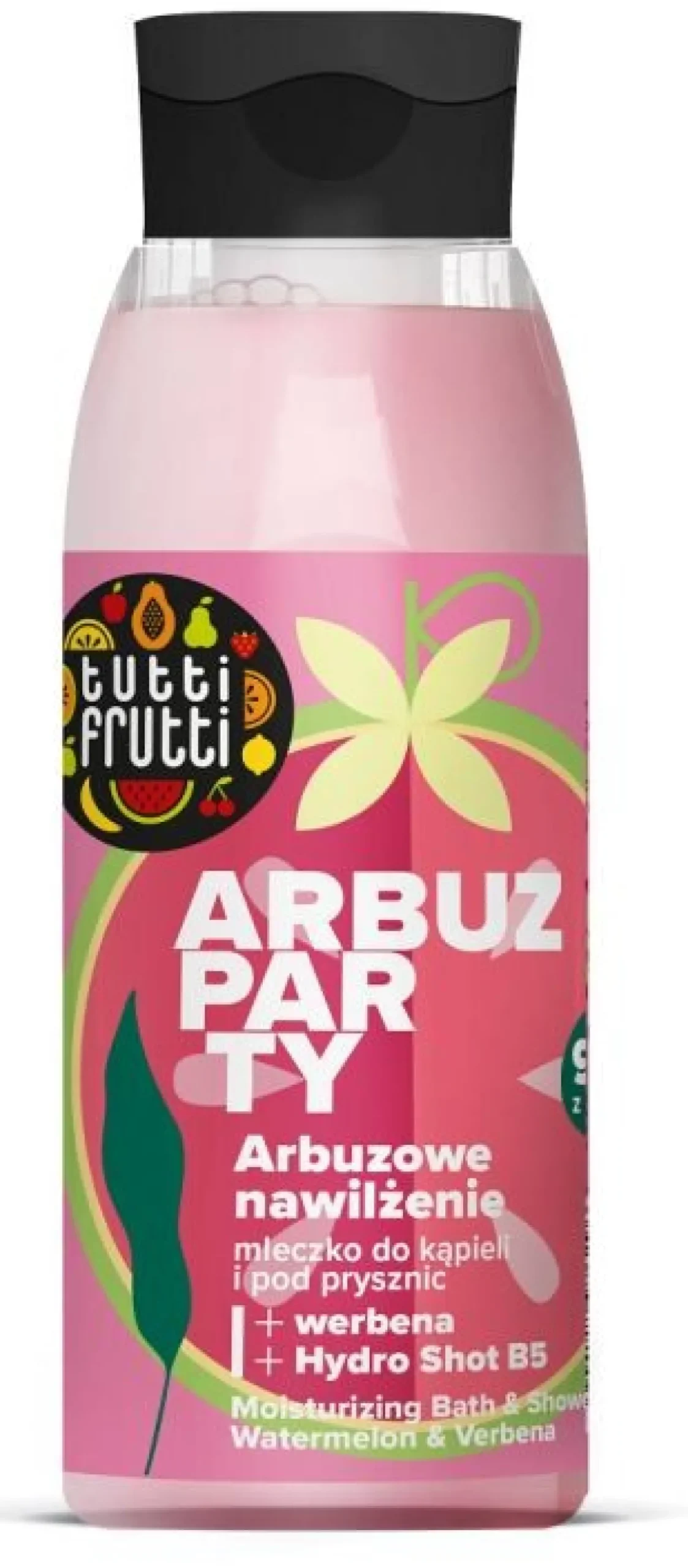 Tutti Frutti Leite Hidratante para Banho Melancia e Verbena + Hydro Shot B5