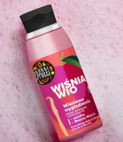Tutti Frutti Óleo de Banho Suavizante com Cereja e Baunilha + Beauty Shot A