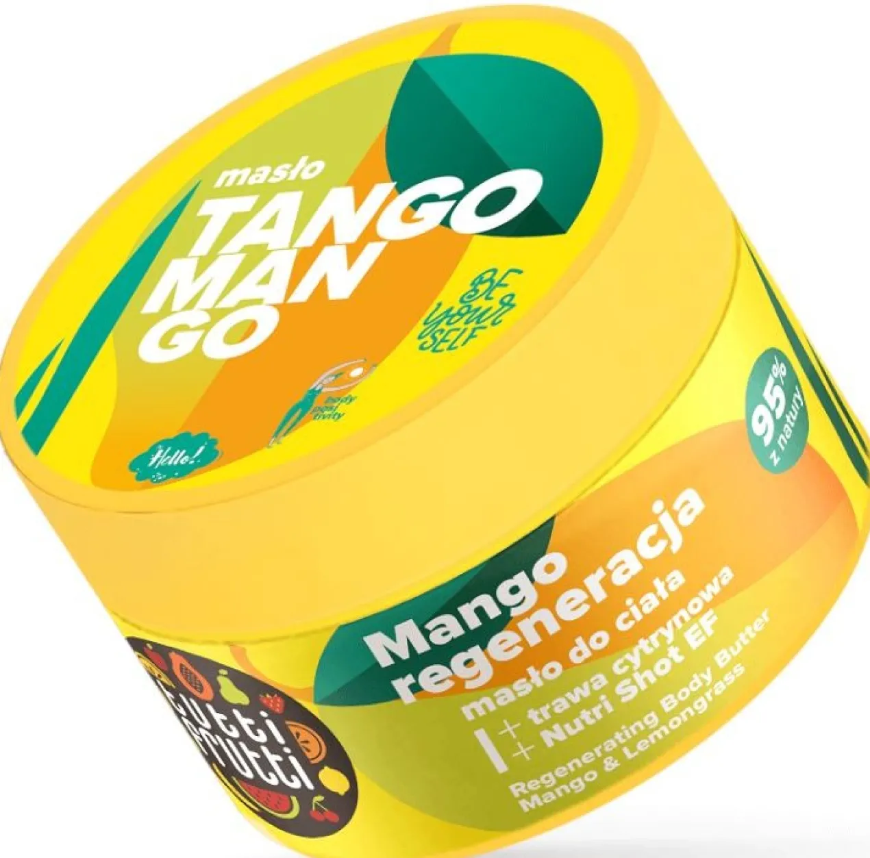 Tutti Frutti Manteiga Corporal Regeneradora com Manga e Erva Limão + Nutri Shot EF