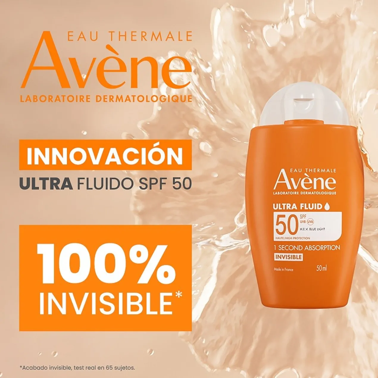 Ultra Fluido Solar Invisível SPF50