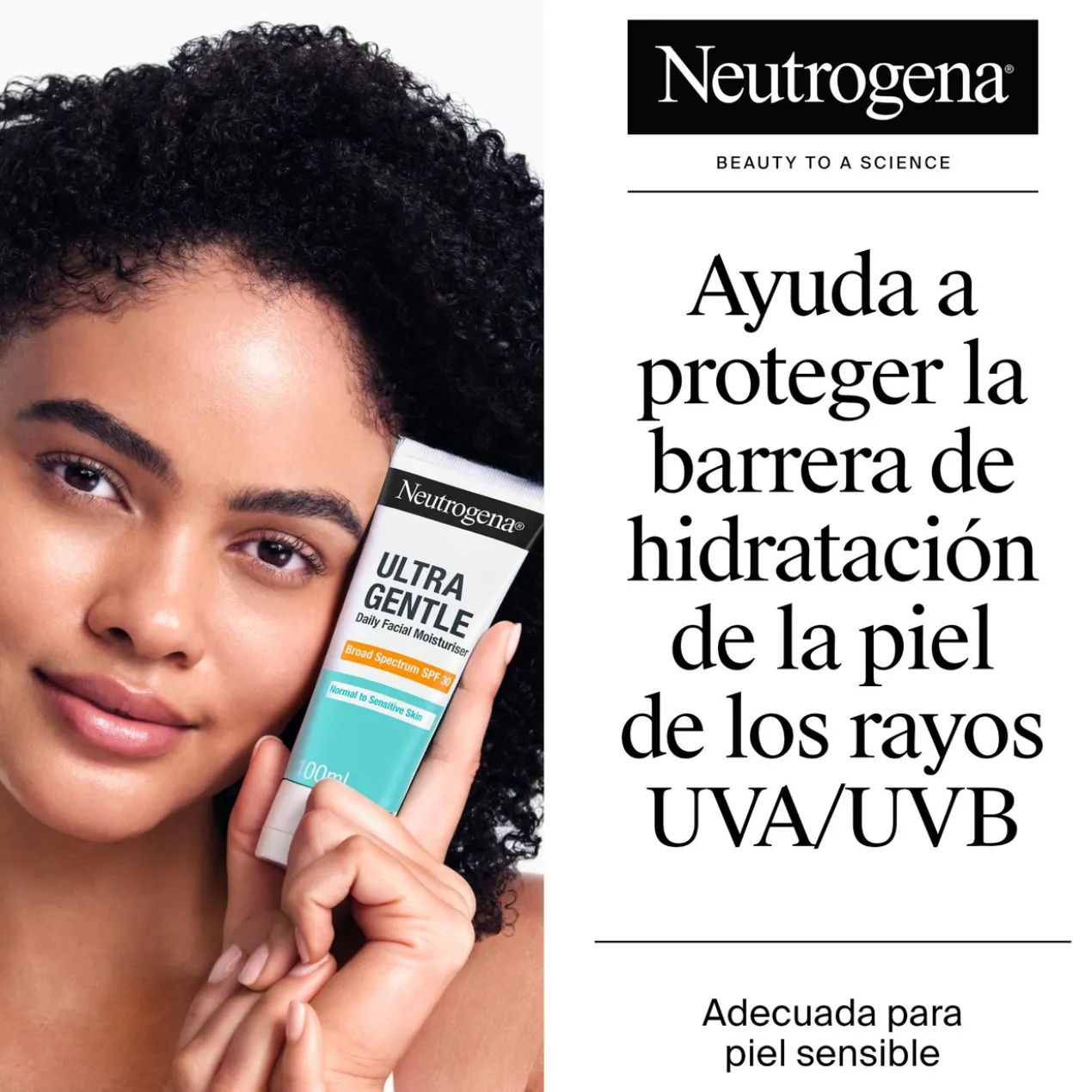 Ultra Gentle Creme Solar Hidratante Facial SPF30