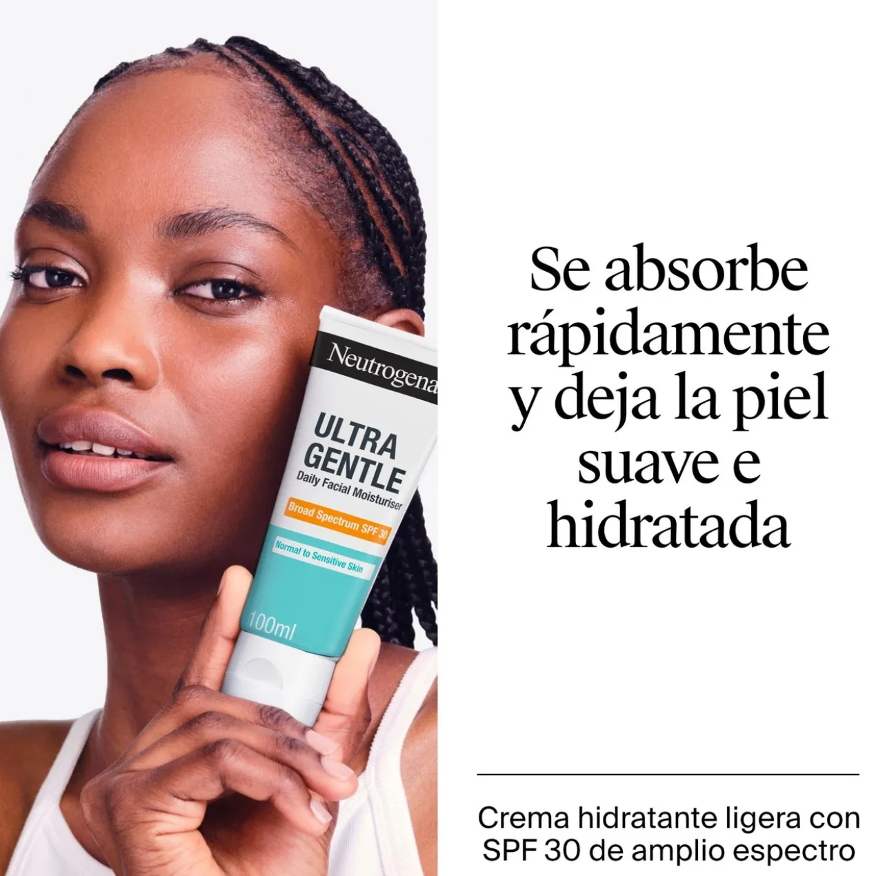 Ultra Gentle Creme Solar Hidratante Facial SPF30