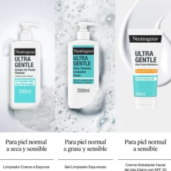 Ultra Gentle Gel de Limpeza Espumoso Facial Diário