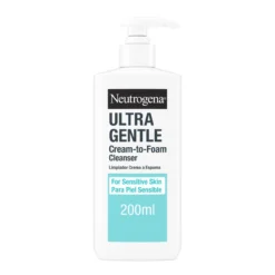 Ultra Gentle Gel Limpador Facial Creme em Espuma