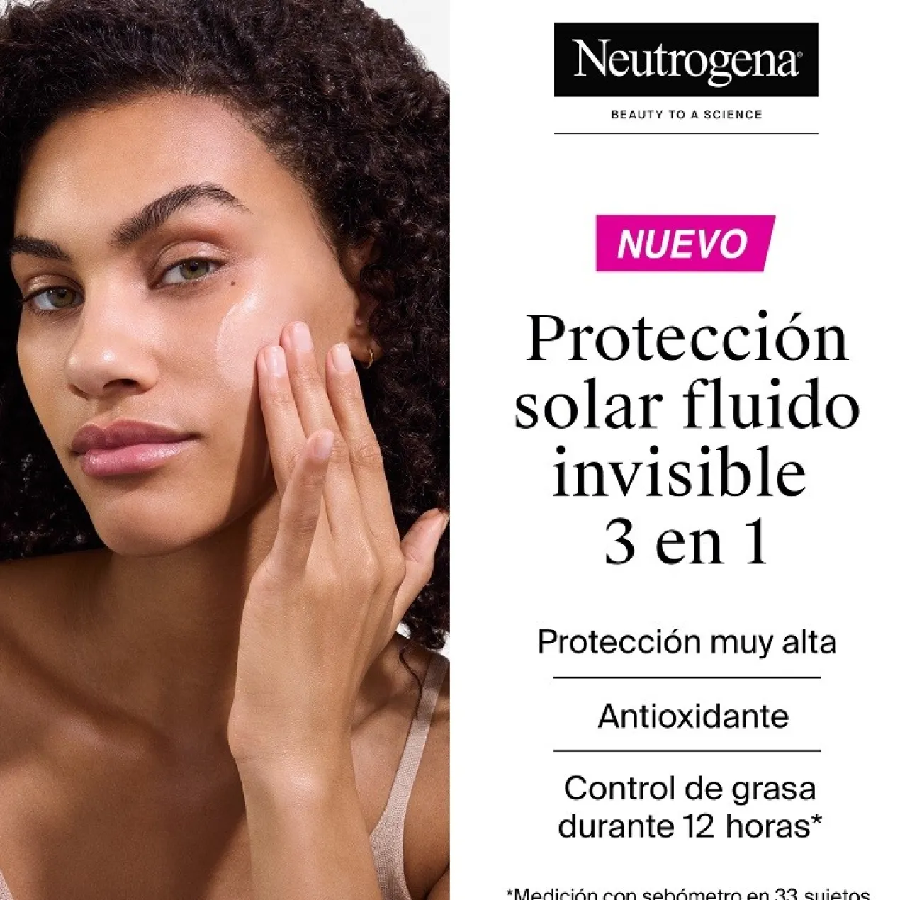 Ultra Sheer Protetor Solar Facial Invisível Oil Control SPF50+