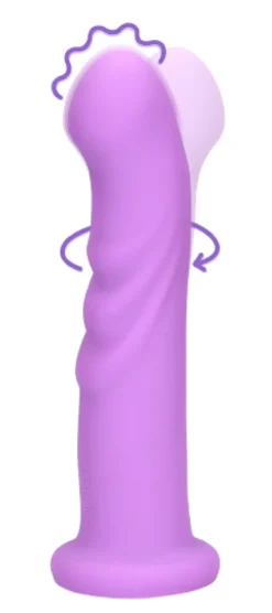 Ultra Soft Silicone Rotating G-Spot Vibrador