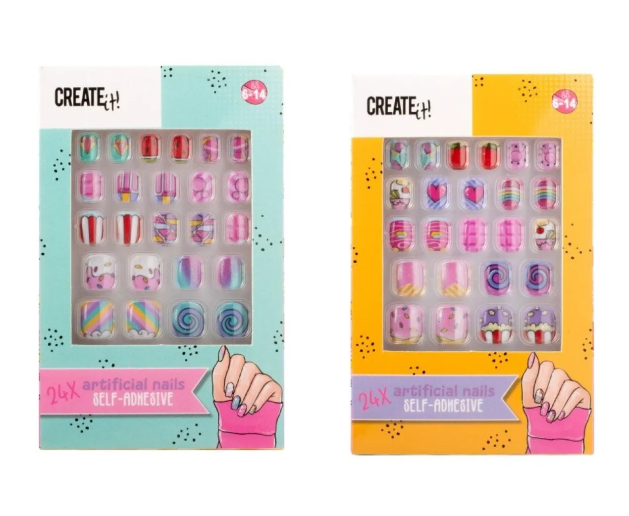 Unhas Postiças Autoadesivas Candy