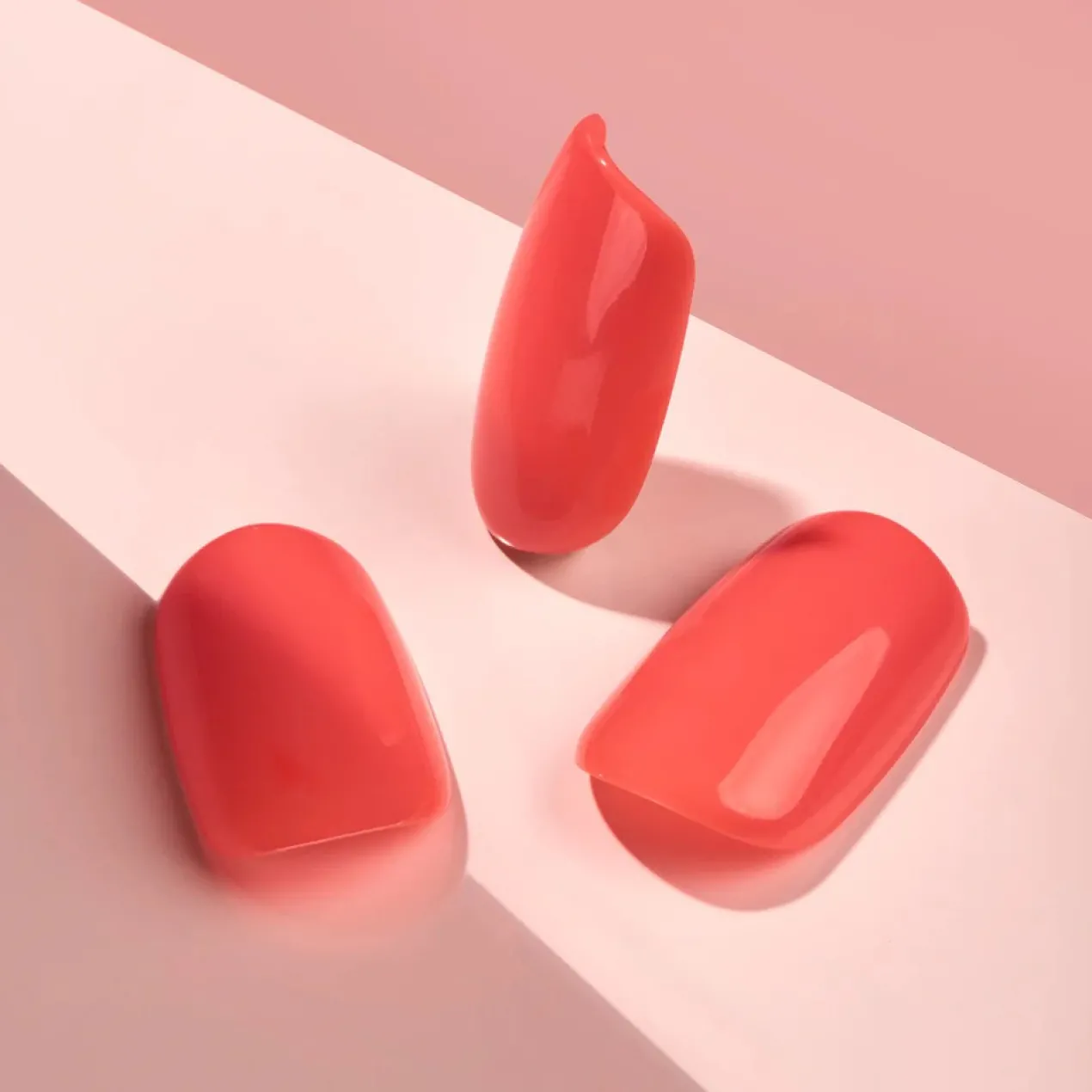 Unhas Postiças Coral Kiss