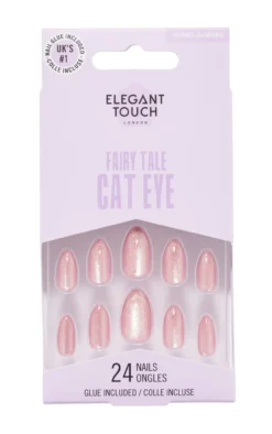 Unhas Postiças Fairy Tale Cat Eye Short Almond
