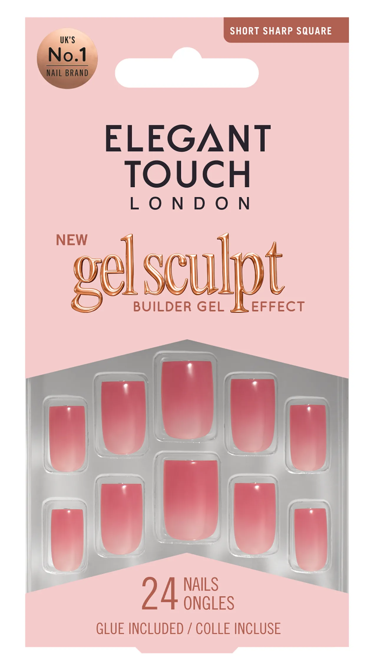 Unhas Postiças Gel Sculpt Dew Drop