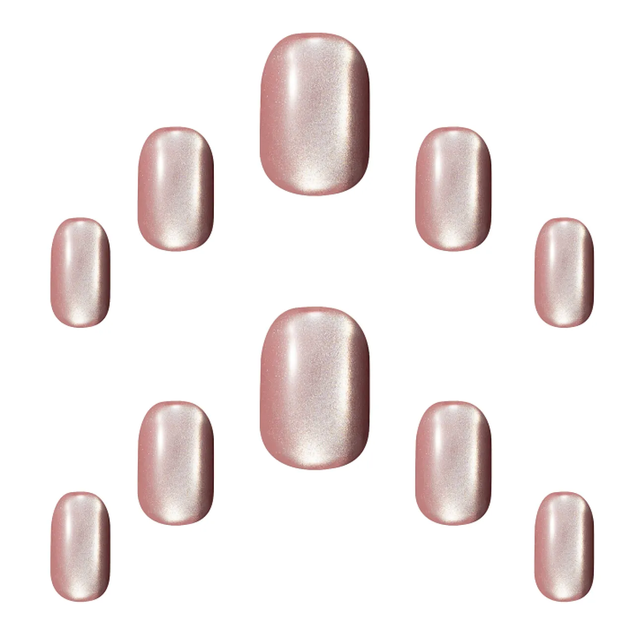 Unhas postiças Petite Cat Eye Warm Velvet Edição Limitada