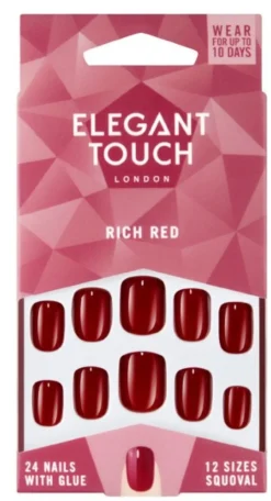 Unhas Postiças Rich Red
