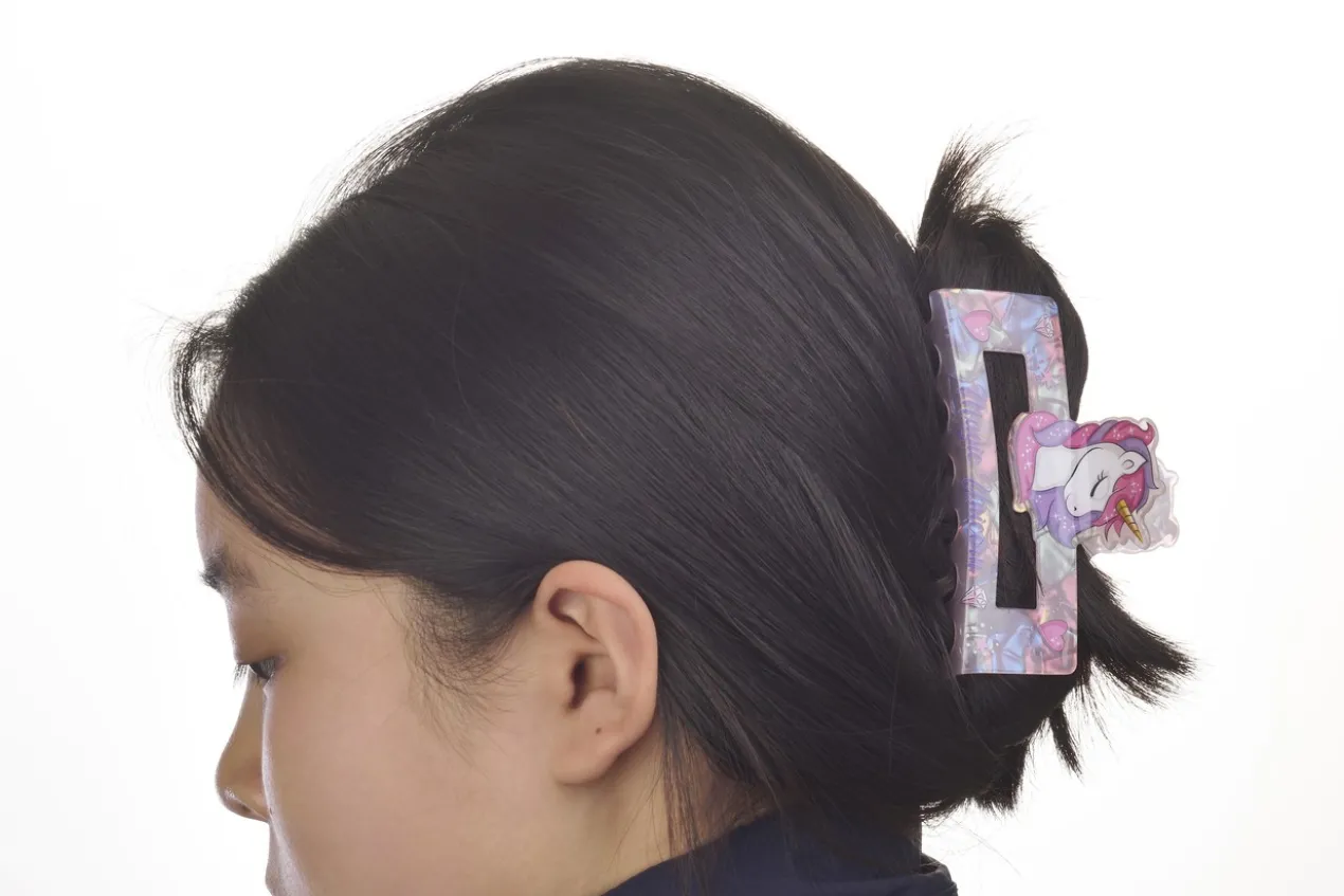 Unicórnio Mola para o Cabelo