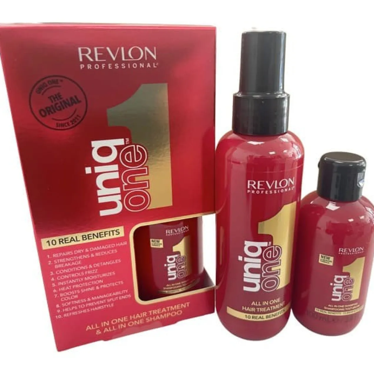 Uniq One Set All In One Tratamento + Champô