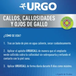Urgocall Calos Instalados e Dolorosos