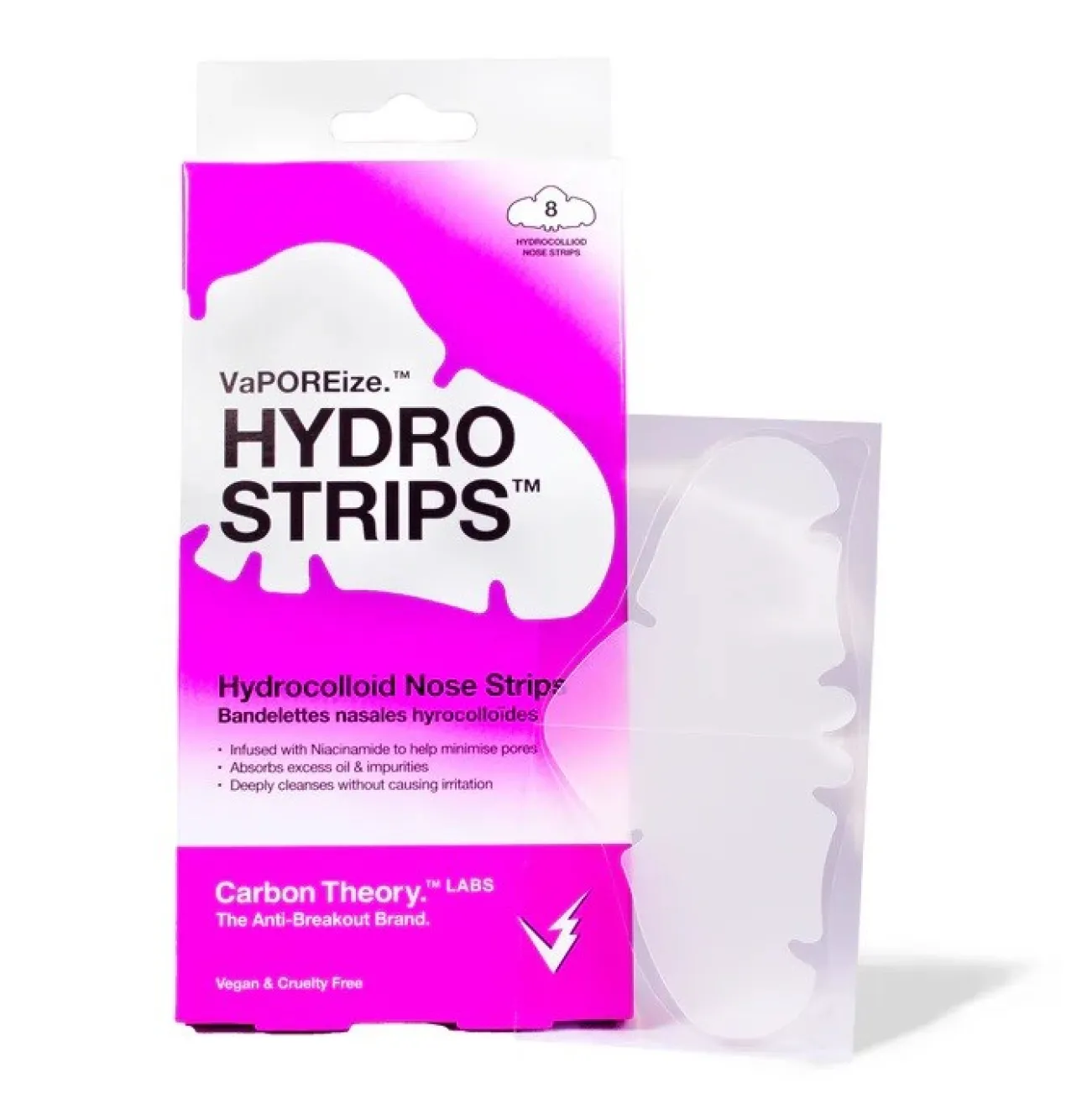 VaPOREize Hydro Strips Tiras Nasais de Hidrocolóide