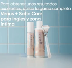 Venus Satin Care 2 em 1 Gel de Limpeza + Gel de Depilação