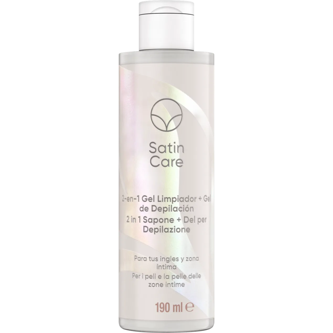 Venus Satin Care 2 em 1 Gel de Limpeza + Gel de Depilação