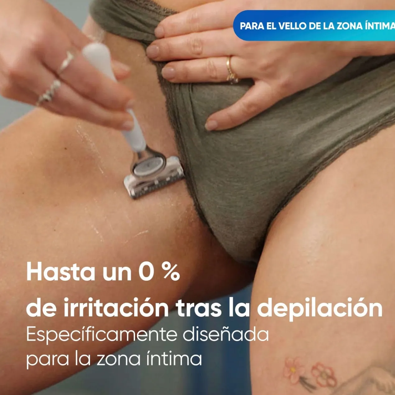Venus Satin Care Recargas Máquina de Depilar Virilhas e Zona Íntima