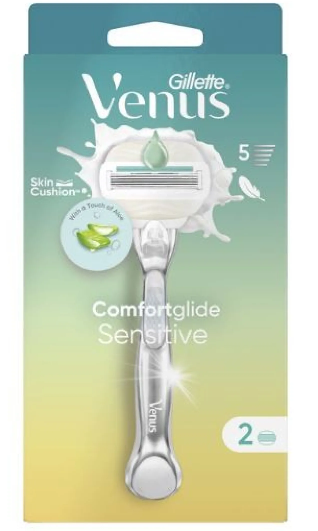 Venus Sensitive Comfortglide + 2 Recargas