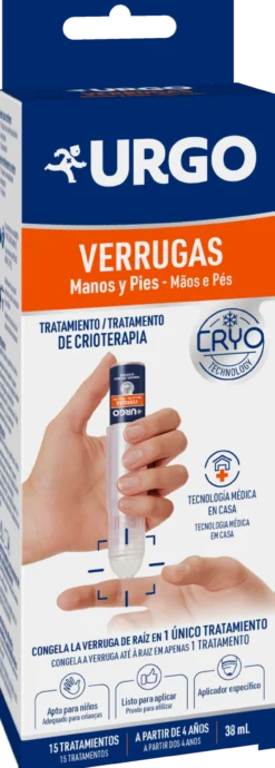 Verrugas Crioterapia