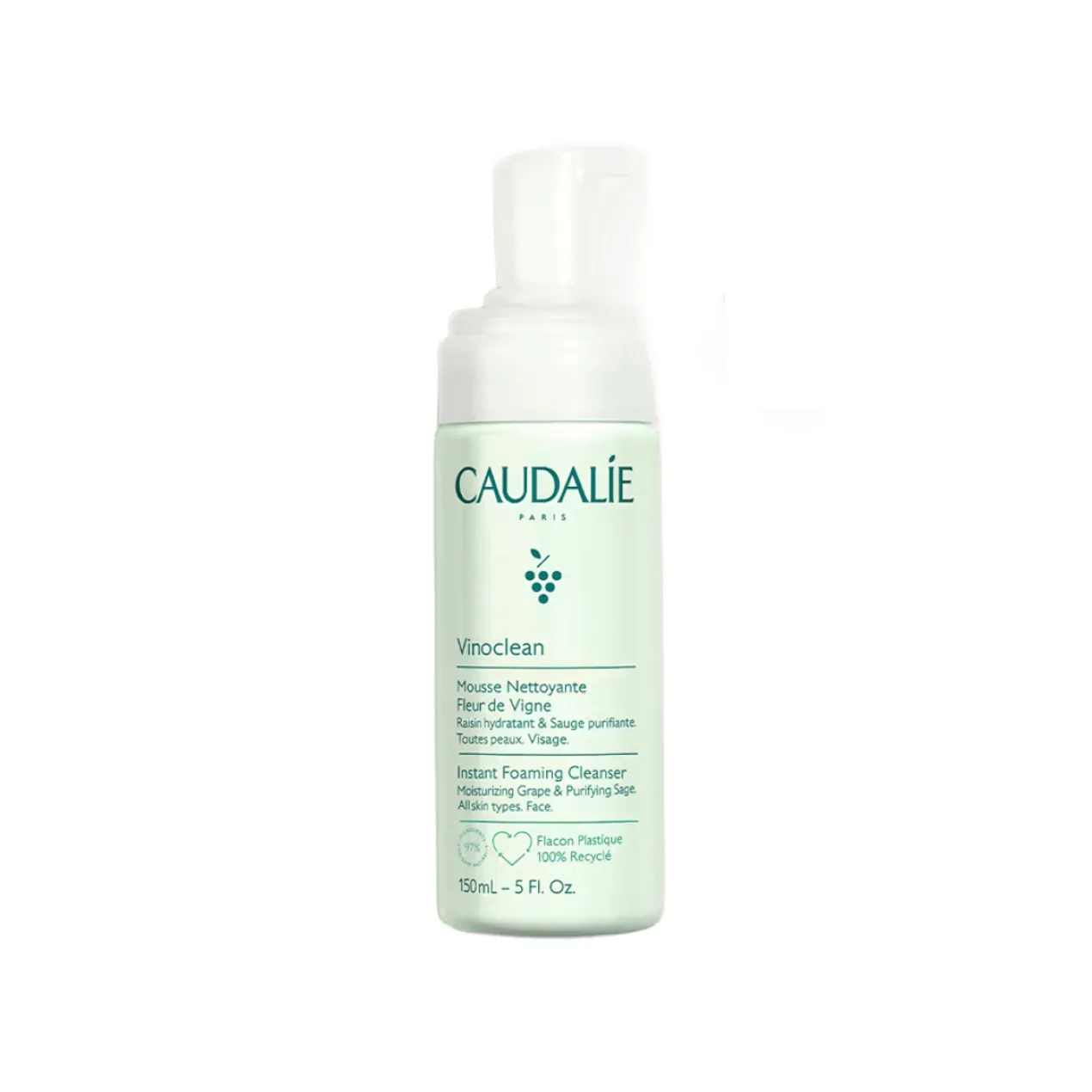 Vinoclean Espuma de Limpeza Fleur de Vigne com Camomila