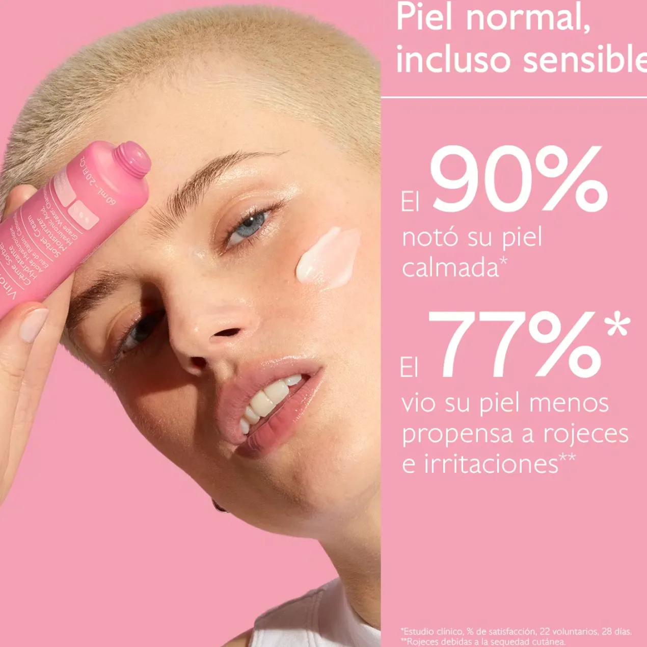 VinoHydra Creme Sorbet Hidratante com Ácido Hialurónico + Camomila