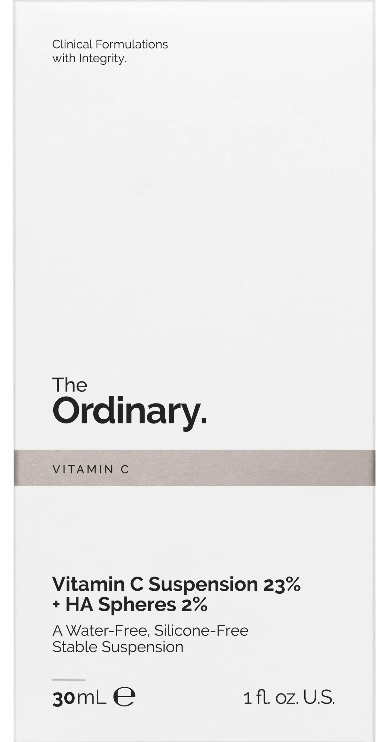 Vitamina C 23% + Esferas de Ácido Hialurónico 2%