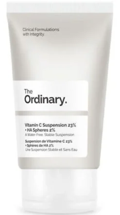 Vitamina C 23% + Esferas de Ácido Hialurónico 2%