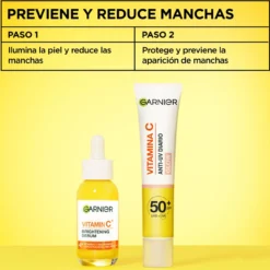 Vitamina C Fluido Diário Anti-Manchas e Anti-UV Efeito Glow com SPF50+