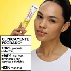 Vitamina C Fluido Diário Anti-Manchas e Anti-UV Efeito Glow com SPF50+