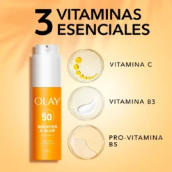 Vitamin C Brighten & Glow Fluido Hidratante SPF50+
