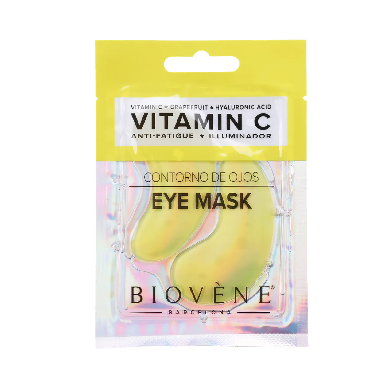 Vitamin C Máscara para Contorno de Olhos Antifadiga + Iluminadora
