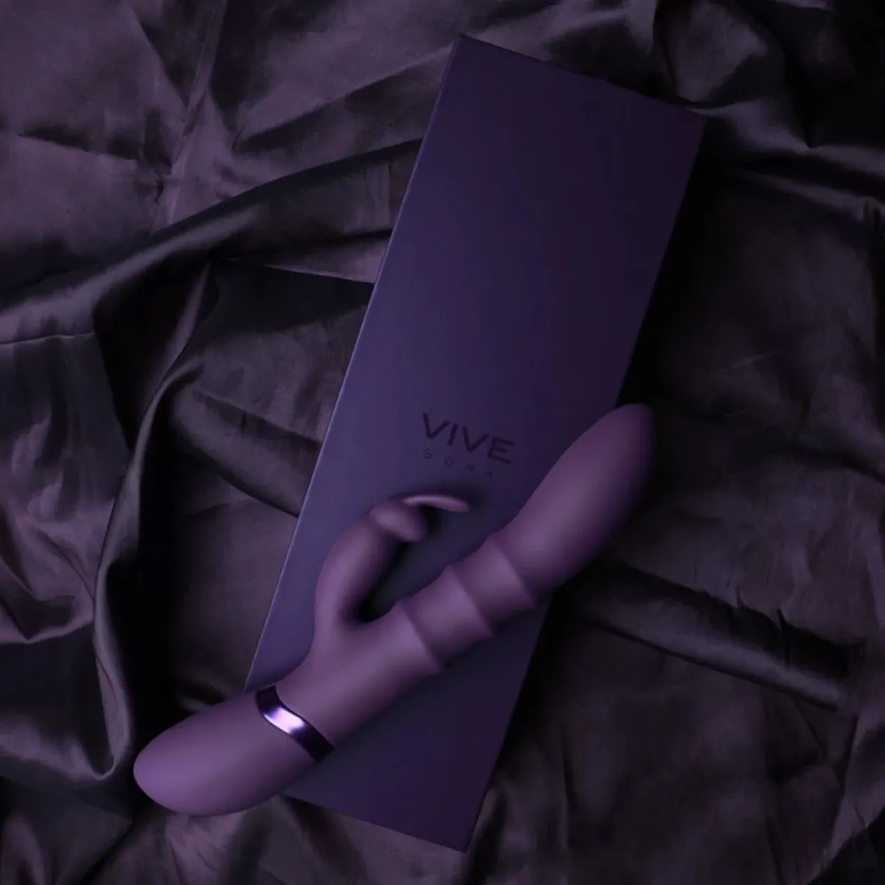 Vive by Shots Sora Up & Down Vibrador de Coelhinho com Anéis Estimuladores