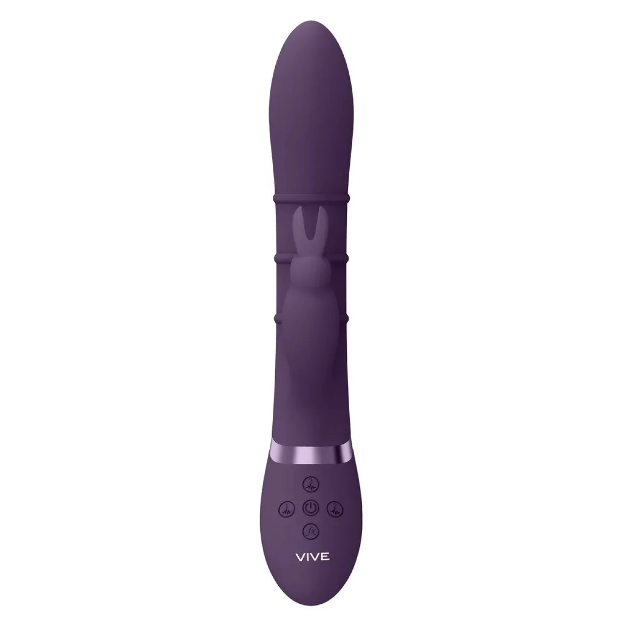 Vive by Shots Sora Up & Down Vibrador de Coelhinho com Anéis Estimuladores