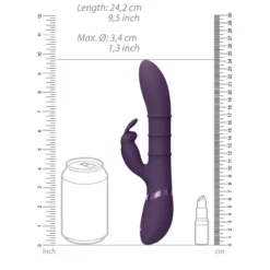 Vive by Shots Sora Up & Down Vibrador de Coelhinho com Anéis Estimuladores